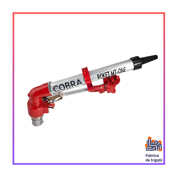 Aspersor tun MT- ONE COBRA XL cu reductor - racord de 2 1/2"