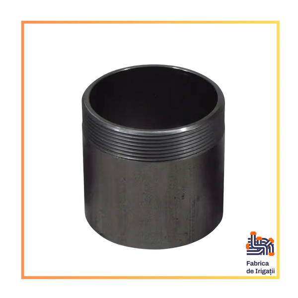 Niplu sudabil cu filet exterior la 1 cap
