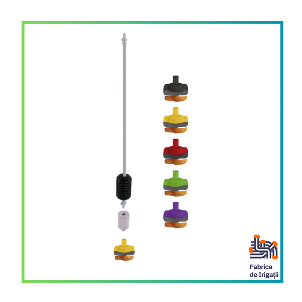 Set complet Mini Aspersoare rotative pentru sere si solarii